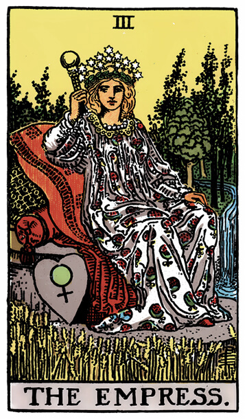 塔罗牌女皇正位解析逆位解析 - 宙星圈APP