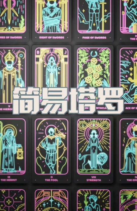简易塔罗-黑雾版 - 宙星圈APP