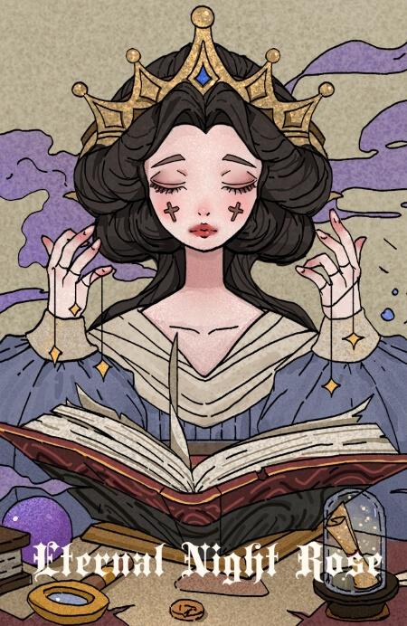 永夜蔷薇塔罗牌 - 宙星圈APP