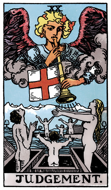 塔罗牌审判正位解析逆位解析 - 宙星圈APP